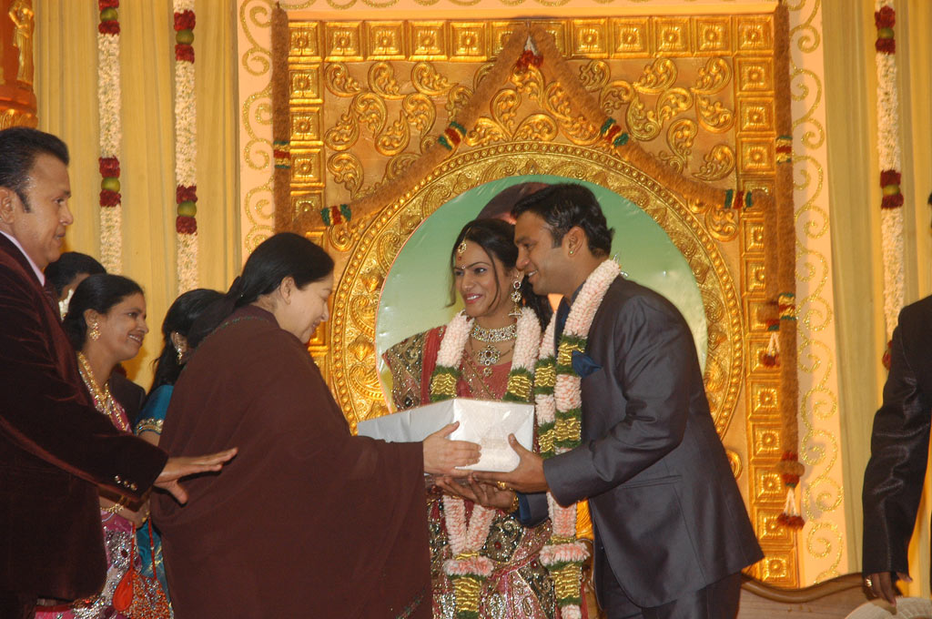 Actor Radharavi son wedding reception stills | Picture 40922